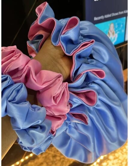 reversible hair bonnet